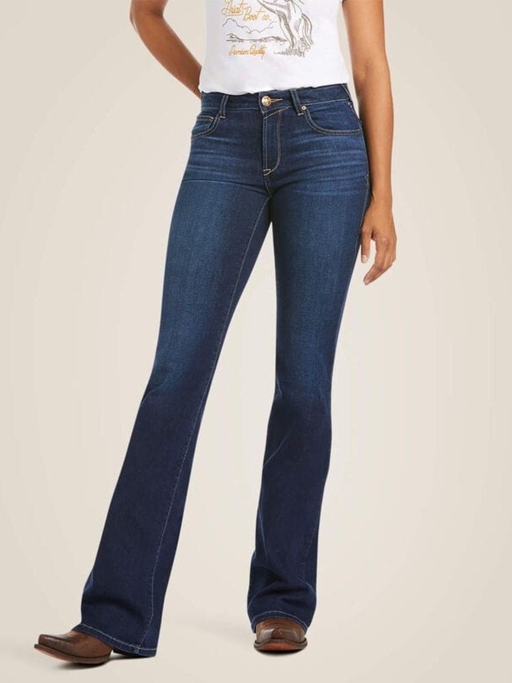 Ariat R.E.A.L Denim Bootcut Jeans 28 Long
